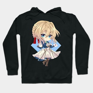 Chibi Violet Evergarden Fanart! Hoodie